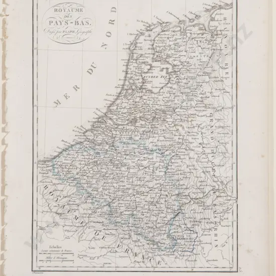 Hand Coloured Map