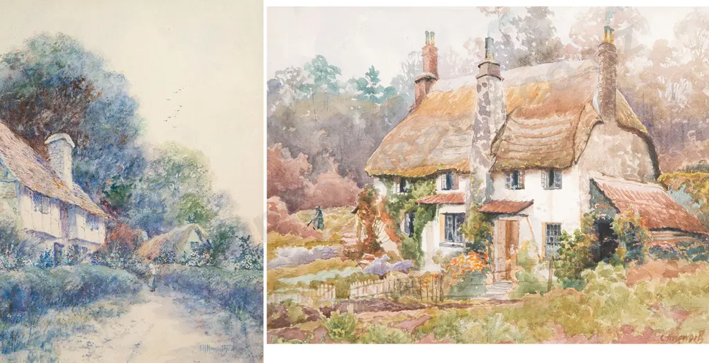 Charles H Howarth - The Hill Farm Cockington & Other (2) Image 1++