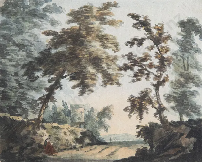 John Henry Campbell (1758-1828) English Landscape Image 1++