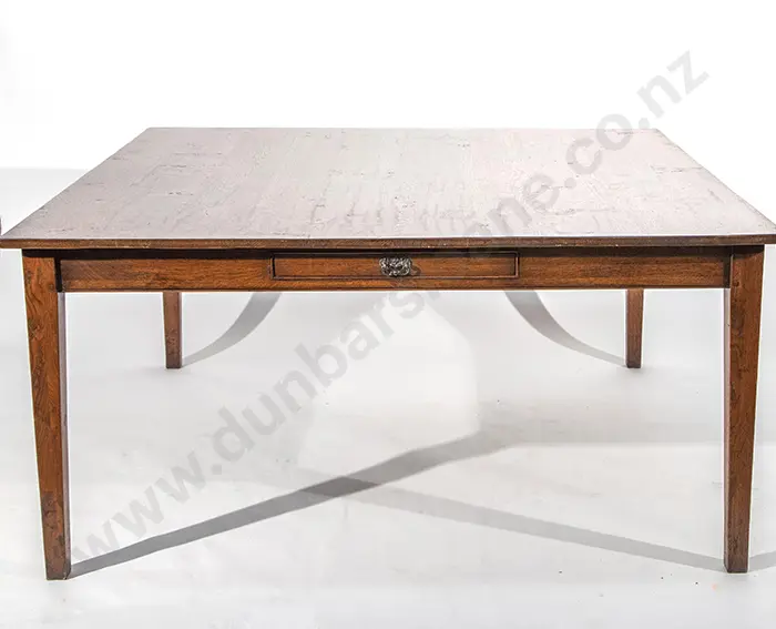French Provincial Oak Dining Table Image 1++