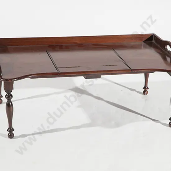 Edwardian Mahogany Bed Tray