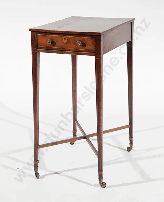 Geo III Mahogany Oblong Side Table Image 1++