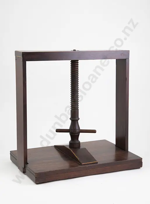 Victorian Mahogany Book Press Image 1++