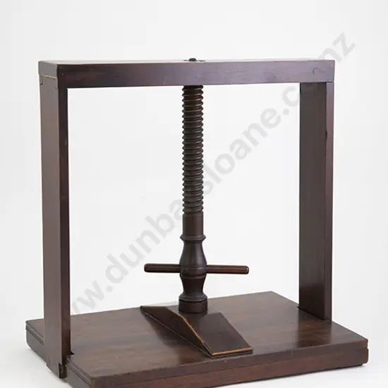 Victorian Mahogany Book Press