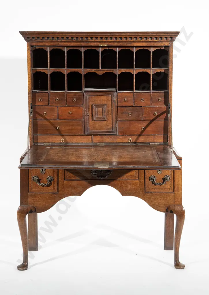 C18th Oak Cabinet on Stand Image 1++