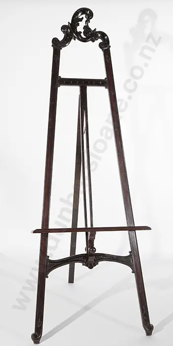 Stained Beech Artist' Easel Image 1++