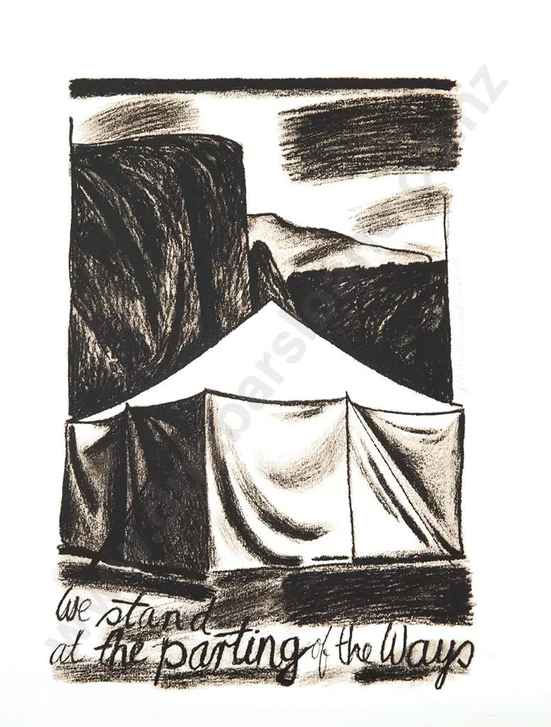 Robin White - The Black Standard Over Victory Beach Image 1++