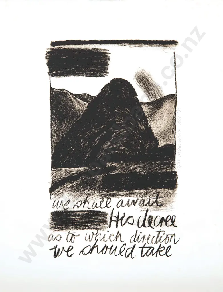 Robin White - The Black Standard Over Victory Beach Image 1++