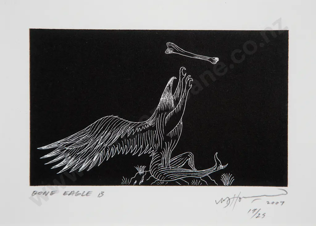 Bill Hammond -  Bone Eagle A / B & C Image 1++
