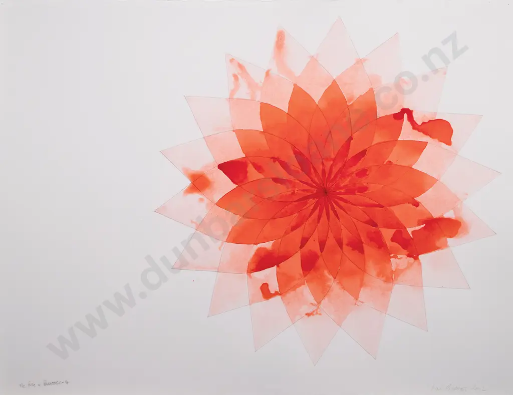 Max Gimblett - The Rose of Paracelsus-4 Image 1++