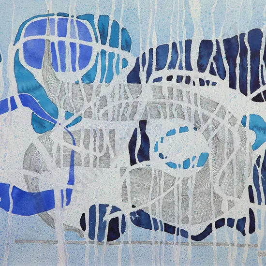 Guy Ngan - Blue Space No. 2.