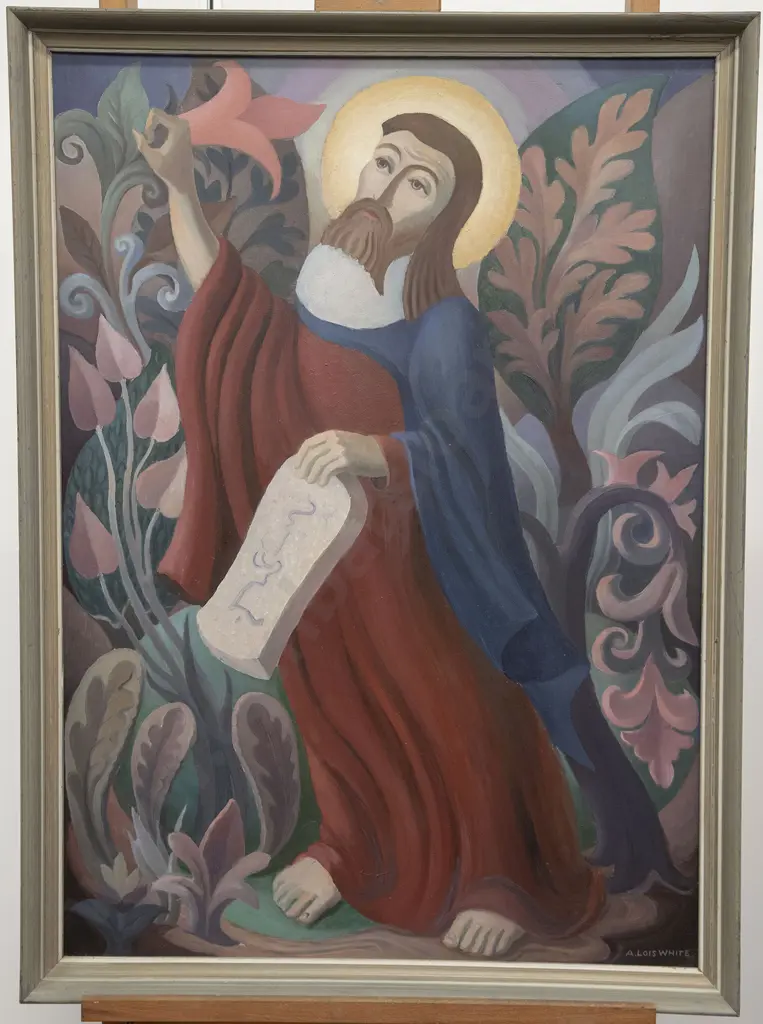 A. Lois White - Untitled (Moses) Image 1++