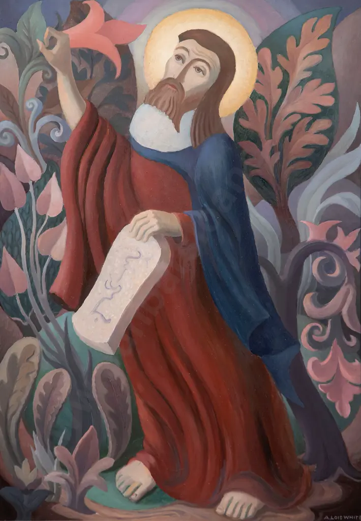 A. Lois White - Untitled (Moses) Image 1++