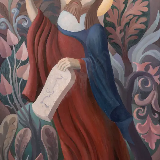 A. Lois White - Untitled (Moses)