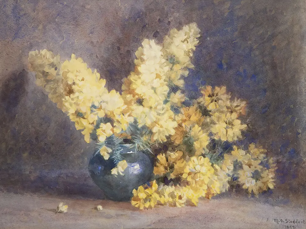 Margaret Stoddart - Still Life with Yellow Blooms Image 1++