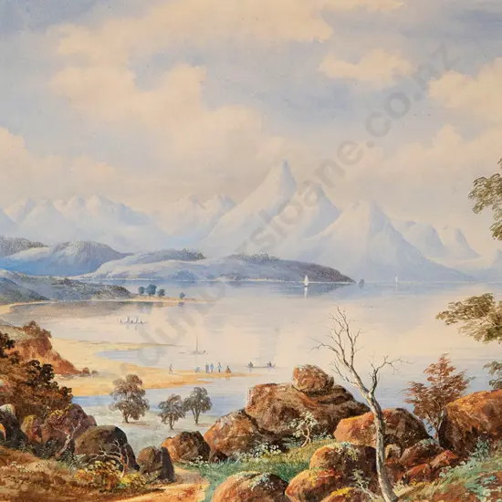 John Barr Clarke Hoyte - Lake Waikaremoana