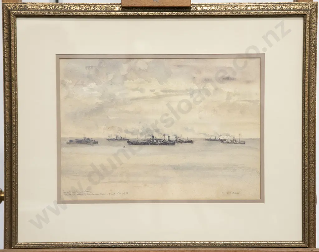 Henry Scott Tuke - Convoy waiting to start Image 1++