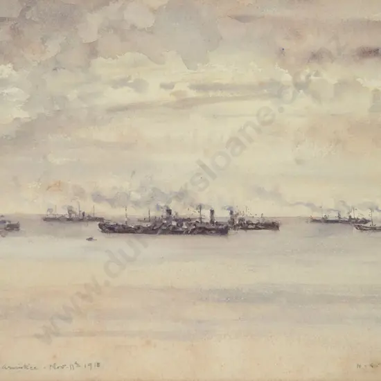 Henry Scott Tuke - Convoy waiting to start