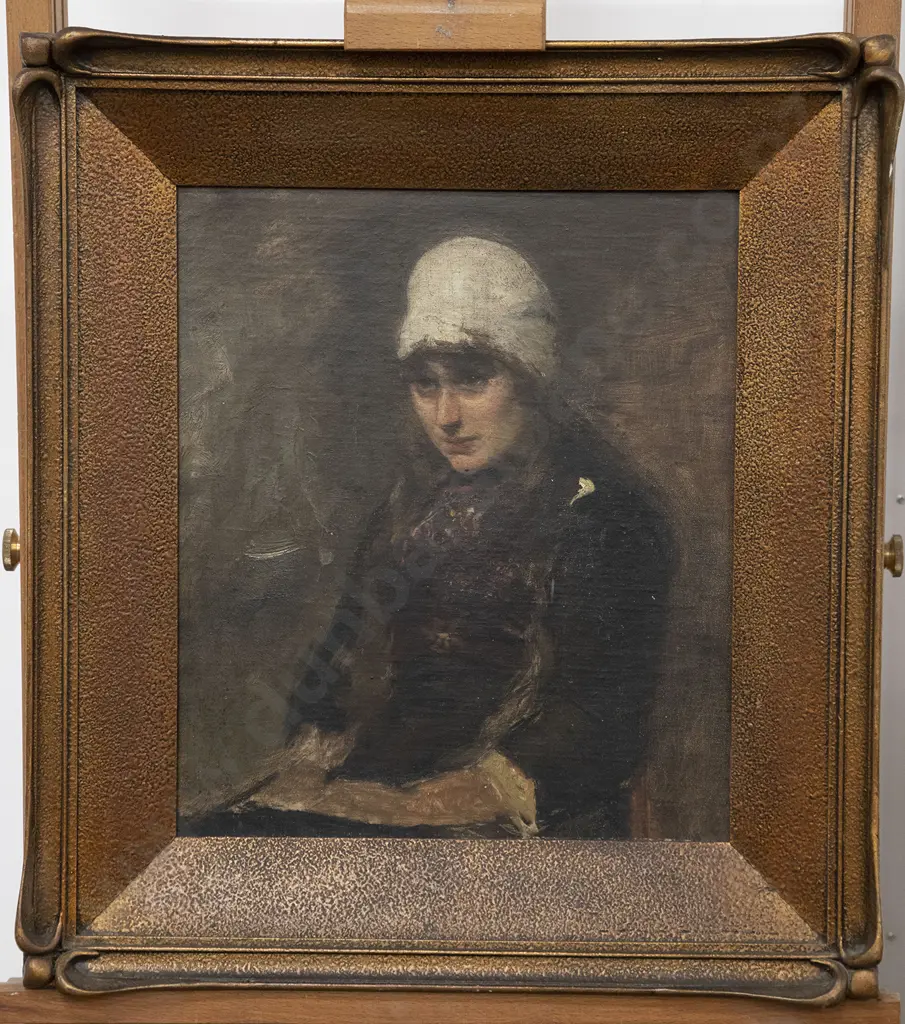 Petrus Van der Velden - Head Study for 'Disillusioned' Image 1++