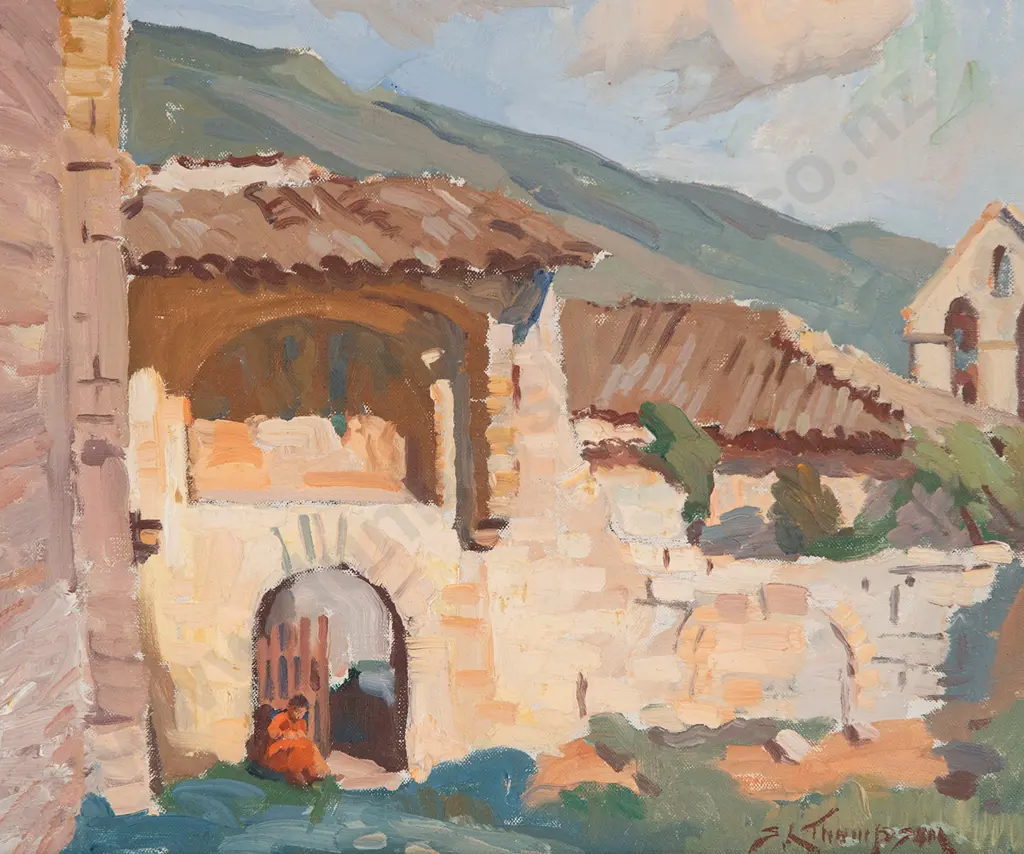 Sydney Lough Thompson - Abandoned Monastery (Assisi) Image 1++