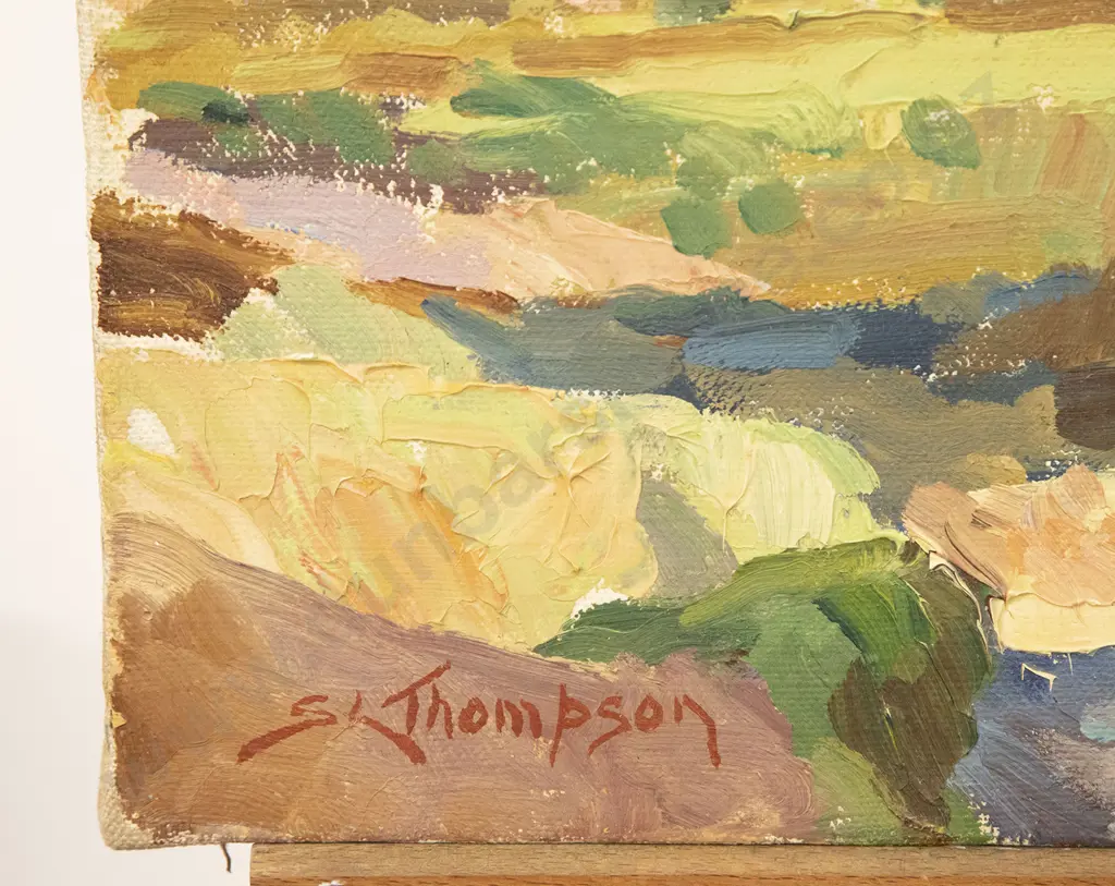 Sydney Lough Thompson - Cerisier en Fleurs (St Jeannet) Image 1++