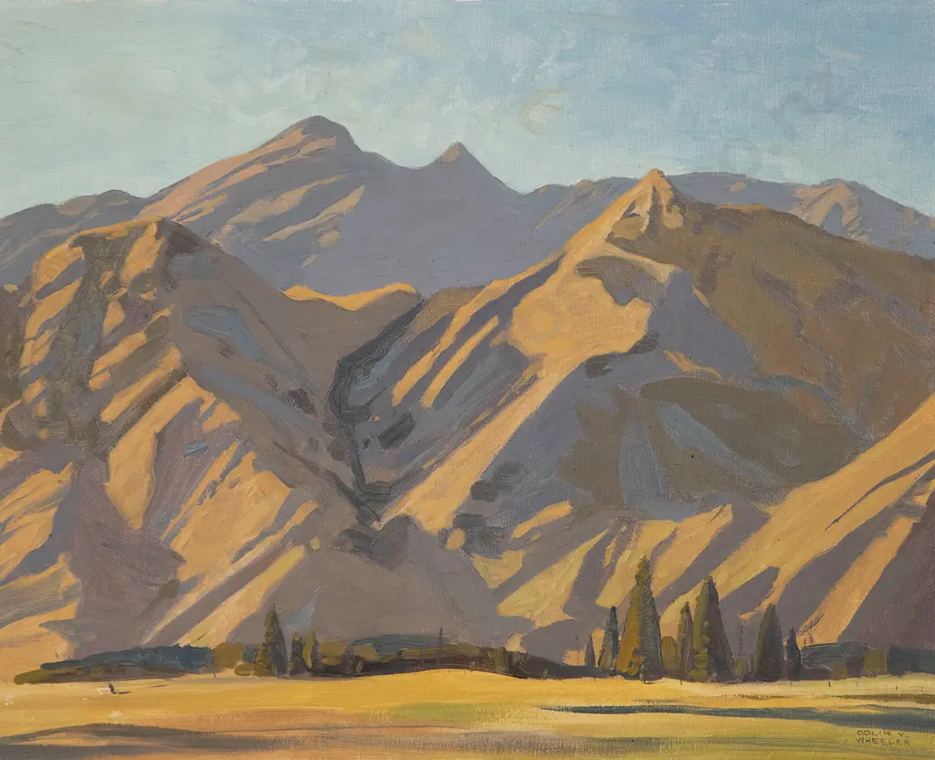 Colin V Wheeler - Last of the Sun (Arrowtown) Image 1++