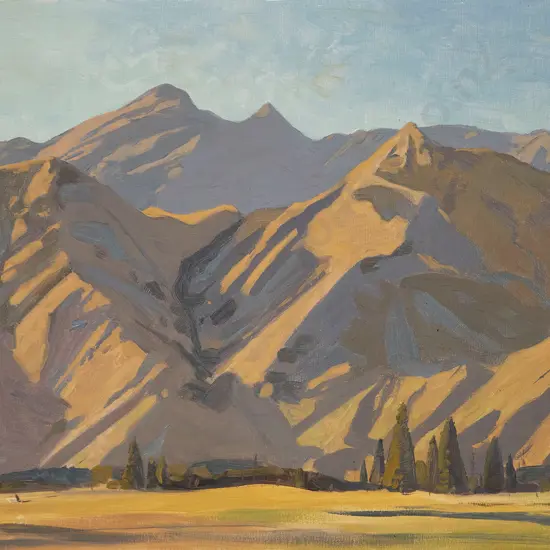Colin V Wheeler - Last of the Sun (Arrowtown)