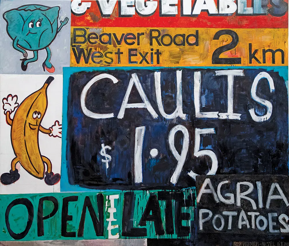 Dick Frizzell - Fresh Vegetables Image 1++