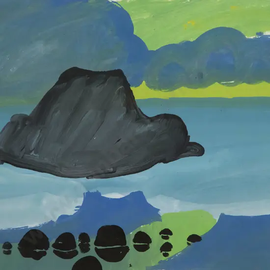 Michael Smither - Snapper Rock in a Squall