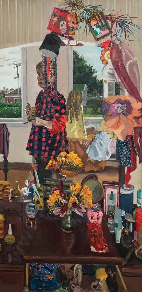 Jacqueline Fahey - Self Portrait in Augusta's Bedroom Image 1++