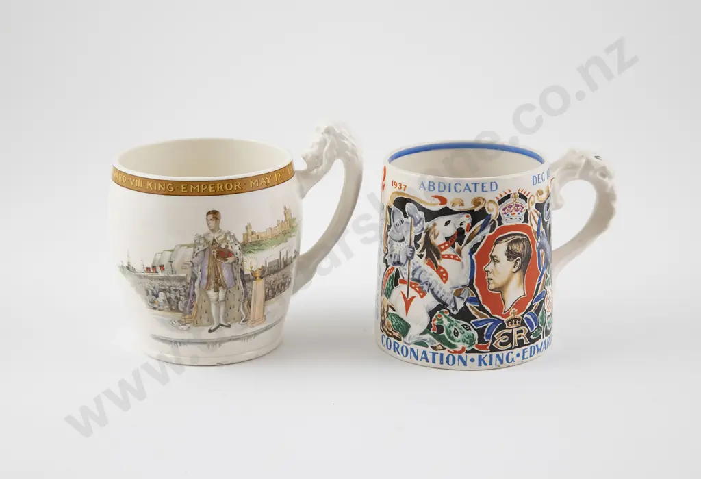 Two King Edward VIII Commemorative Cups Image 1++