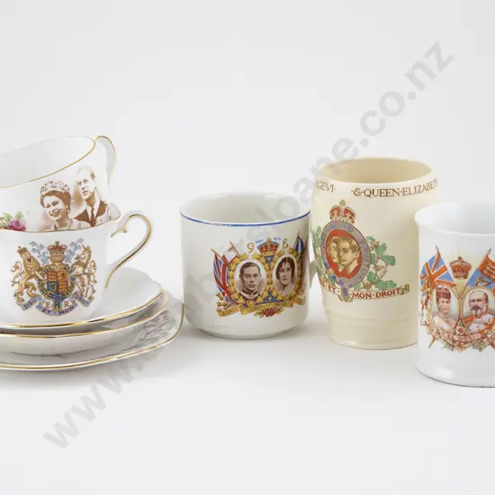 Eight Pieces Royal Commemorative China
