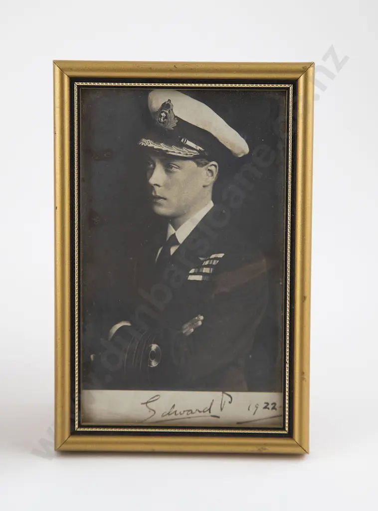 Edward VII 1922 Signed Photo & Edward VII & Queen Alexandra Print Image 1++
