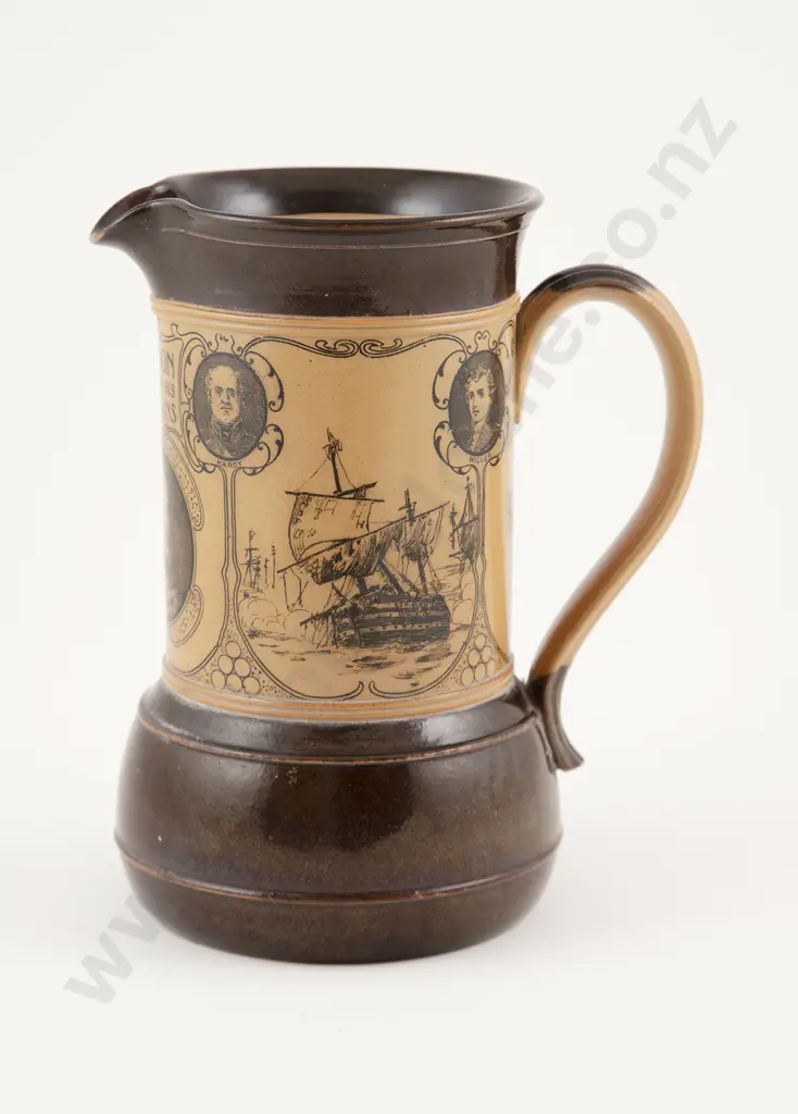 Royal Doulton Nelson & His Captains Jug Image 1++