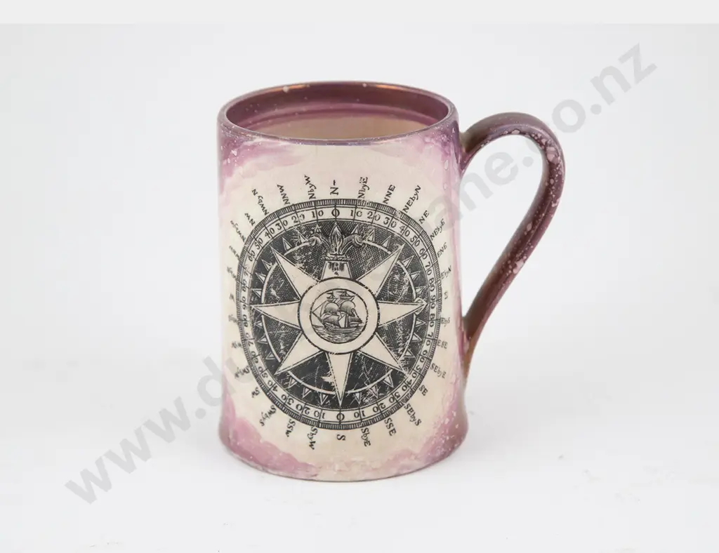 C19th Sunderland Lustre Tankard Image 1++