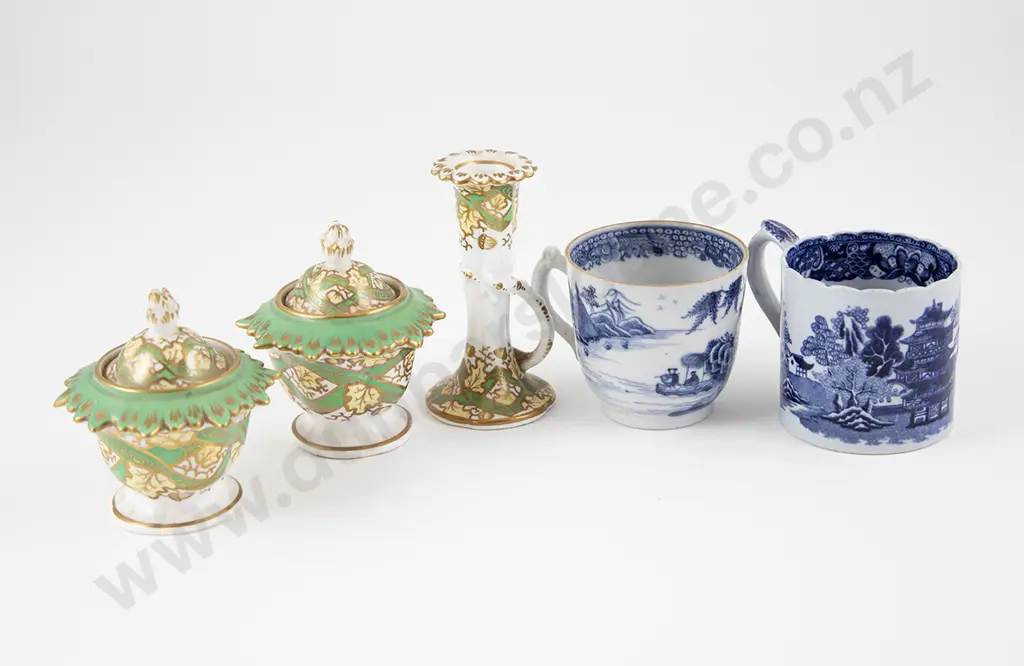 Rockingham Style Three Piece Desk Set Image 1++