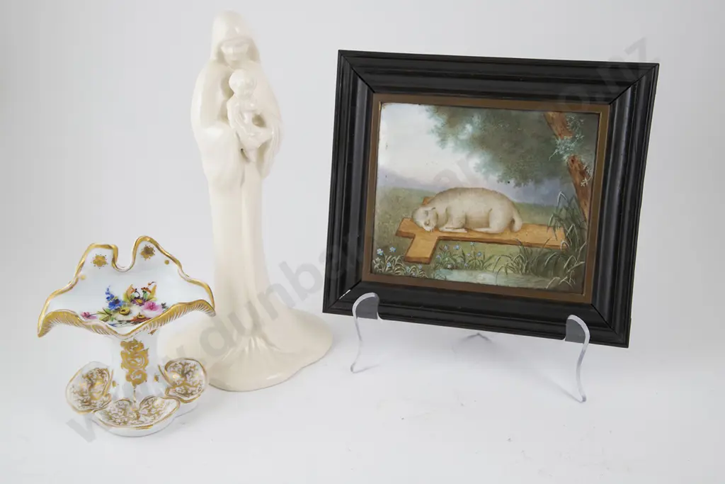 Haeger Figure Of the Madonna & Child Image 1++