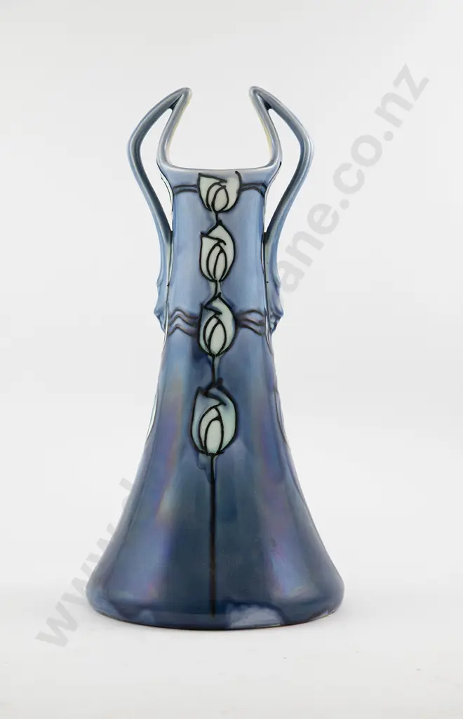 Large McIntyre Ltd Art Nouveau Secessionist Vase Image 1++