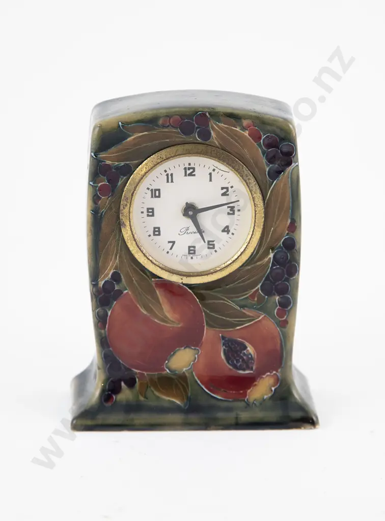 Moorcroft For Liberty & Co Mantle Clock c1913 Image 1++