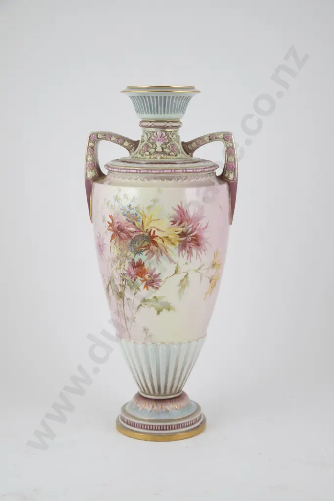 Royal Worcester Handled Urn Image 1++