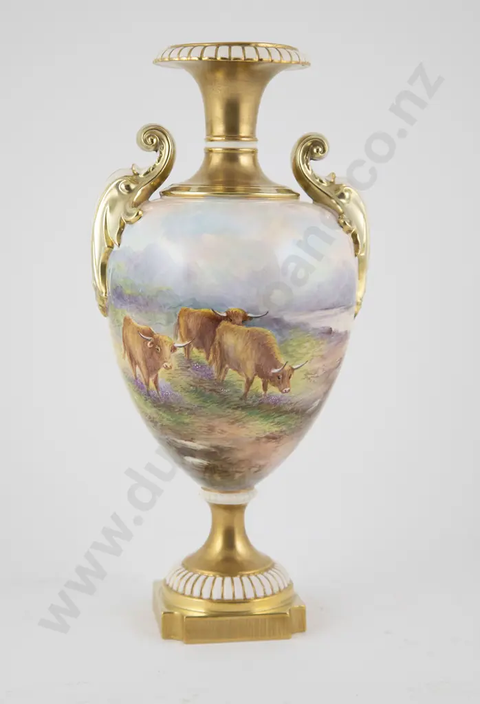Royal Worcester Vase Image 1++