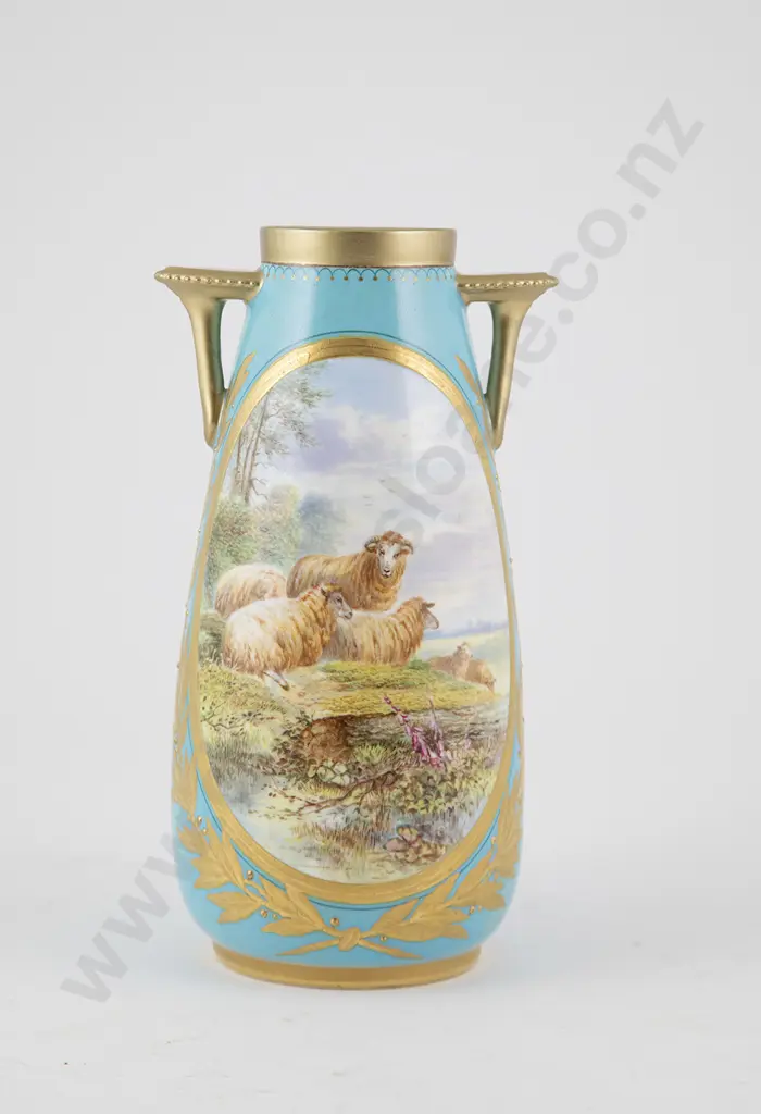 Royal Worcester Vase Image 1++