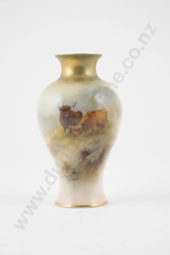 Royal Worcester Vase Image 1++