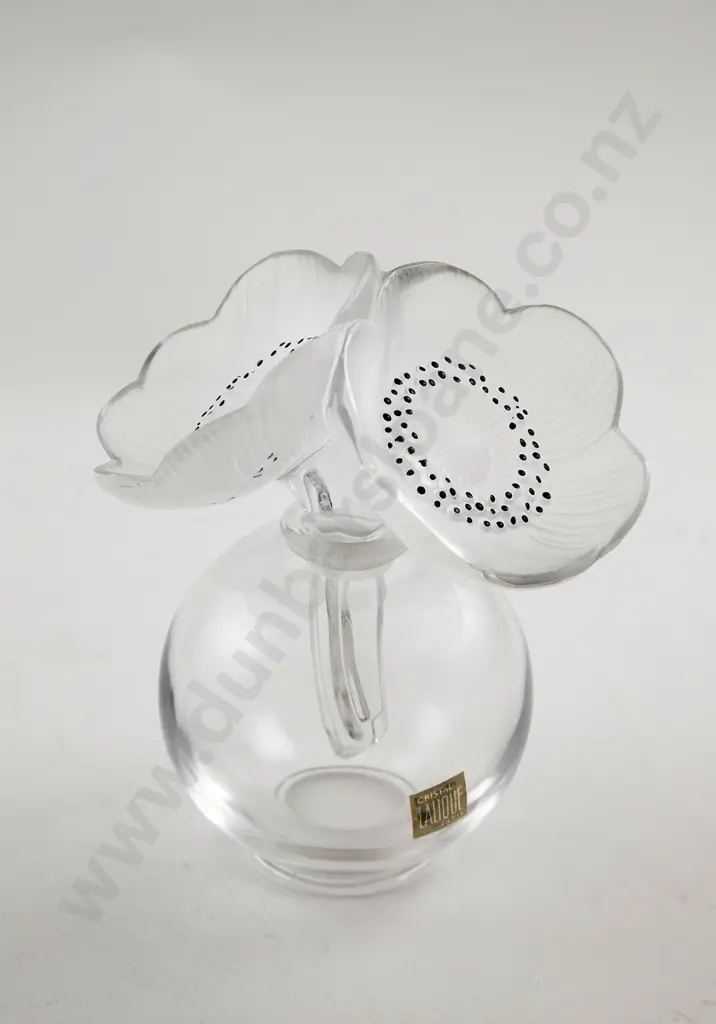 Lalique Vase Deux Anemones Perfume Bottle Image 1++