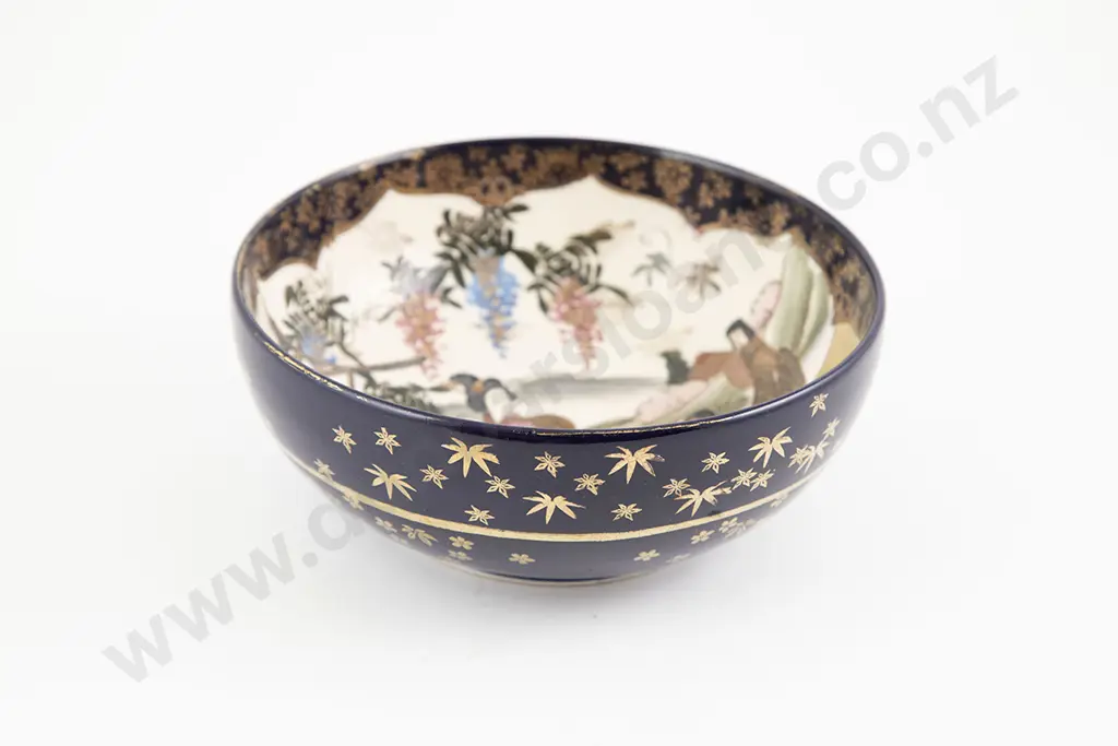 Meiji Period Japanese Satsuma Bowl Image 1++