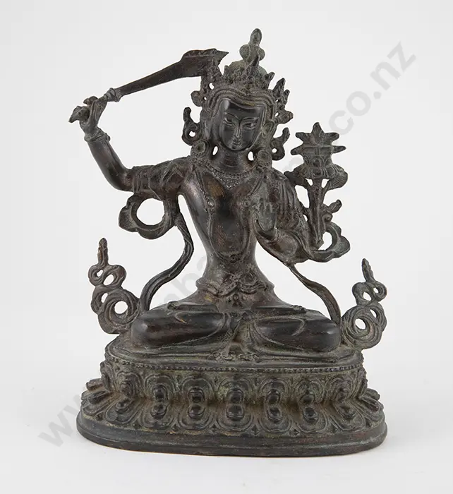 Bronze Tibetan Buddha Image 1++
