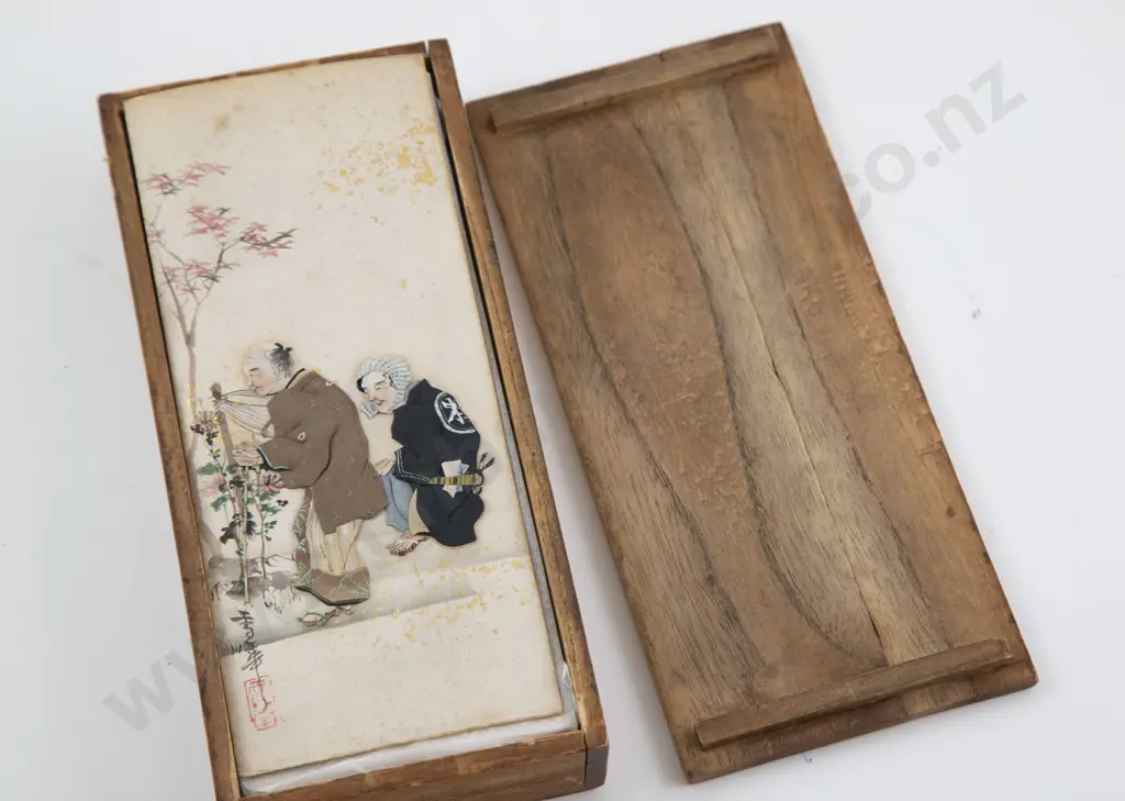Set Twelve Japanese Picture Cards Image 1++