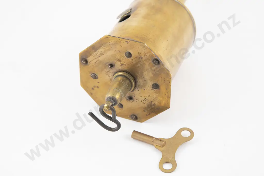 Vict Salters Brass Clockwork Roasting Jack Image 1++