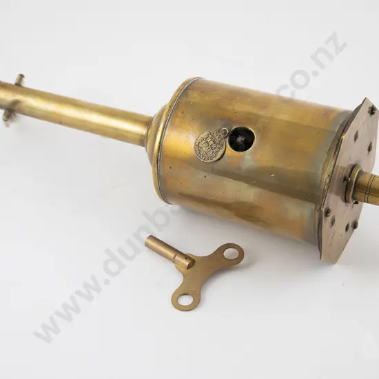 Vict Salters Brass Clockwork Roasting Jack