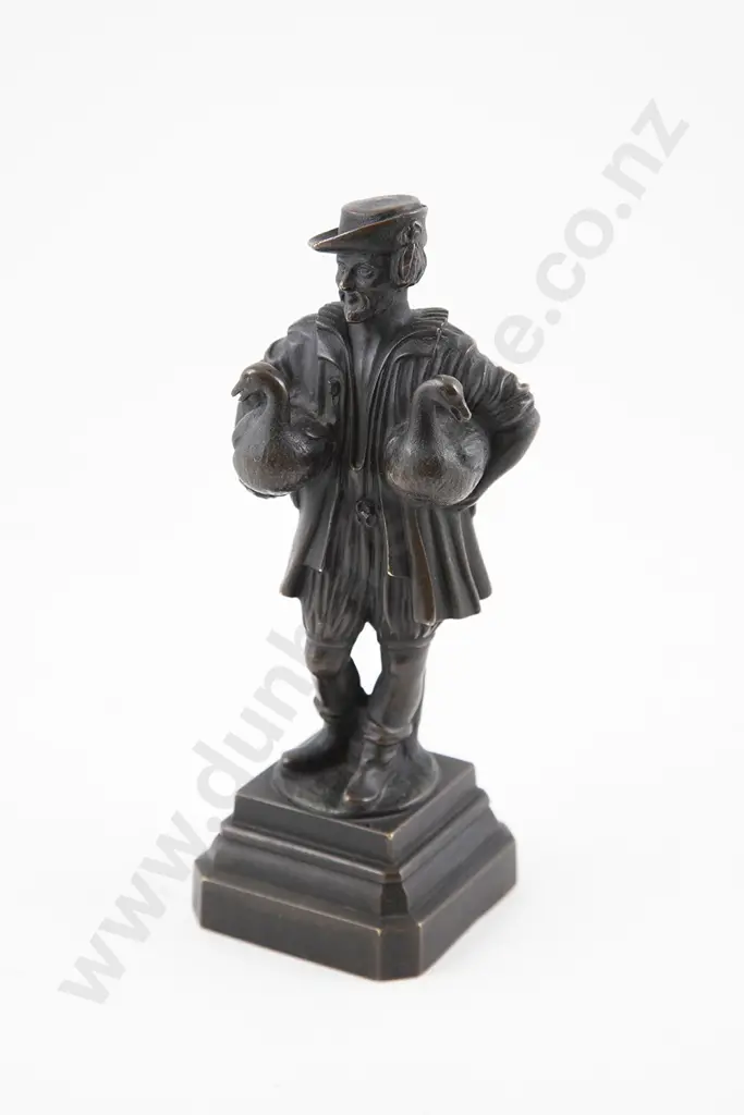 Small Late C19th European Bronze Figure Image 1++